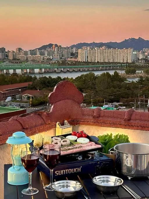 K-Rooftop Nodeul House Seul Corea del Sud